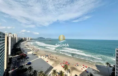 Apartamento com 4 dormitórios à venda, 192 m² por r$ 1.300.000,00 - pitangueiras - guarujá/sp