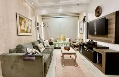 Apartamento com 3 quartos sendo 1 suíte à venda, 99 m² por r$ 500.000 - tombo - guarujá/sp.