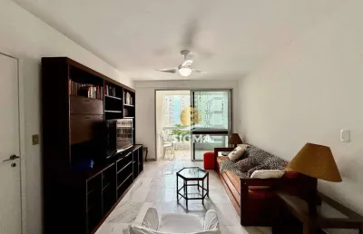 Apartamento com 2 dormitórios à venda, 90 m² por r$ 720.000,00 - pitangueiras - guarujá/sp