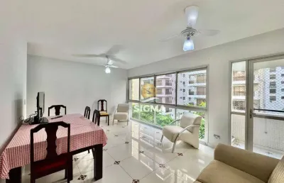 Apartamento com 2 dormitórios à venda, 93 m² por r$ 550.000,00 - pitangueiras - guarujá/sp