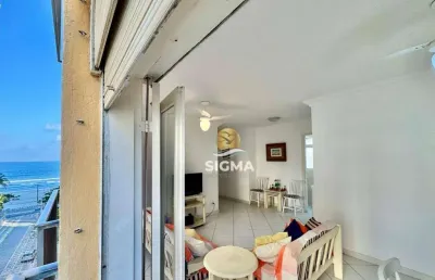 Apartamento à venda, 109 m² por r$ 600.000,00 - pitangueiras - guarujá/sp