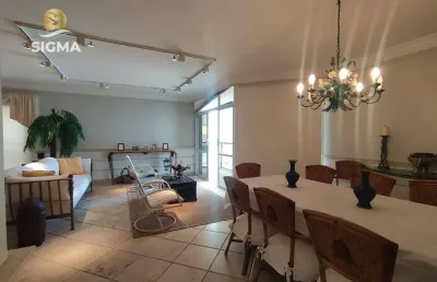 Apartamento na praia, frente mar, 4 dormitórios, lazer, 2 vagas, pitangueiras, guarujá.