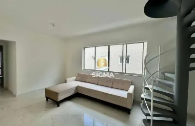 Cobertura com 4 quartos sendo 2 suítes à venda, 148 m² por r$ 520.000 - enseada - guarujá/sp.