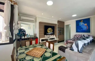 Apartamento com 3 quartos sendo 1 suíte à venda na praia das astúrias - guarujá/sp.