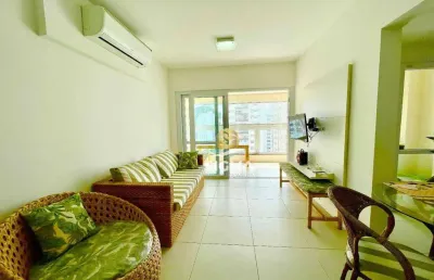 Apartamento com 3 dormitórios à venda, 100 m² por r$ 1.200.000,00 - pitangueiras - guarujá/sp