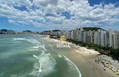 Frente mar - apartamento com 3 suítes à venda na praia das pitangueiras - guarujá/sp.