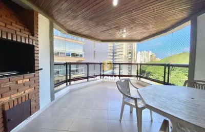 Apartamento com 4 quartos sendo 1 suíte à venda, 170 m² por r$ 850.000 - jardim astúrias - guarujá/sp.
