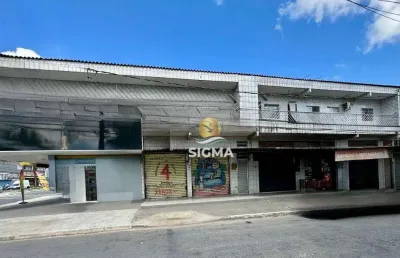 Prédio com 6 lojas e 6 apartamentos à venda, 655 m² por r$ 2.000.000 - (vicente de carvalho) - guarujá/sp.