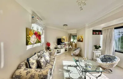 Perto do mar - apartamento com 4 suítes  à venda, 140 m² por r$ 640.000 - pitangueiras - guarujá/sp.
