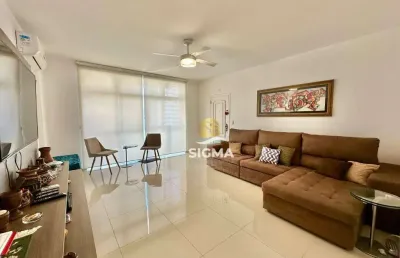 Apartamento com 3 dormitórios à venda, 111 m² por r$ 650.000,00 - pitangueiras - guarujá/sp