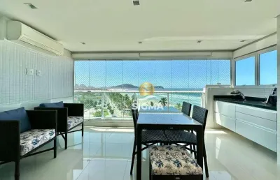 Apartamento com 3 quartos sendo 2 suítes à venda, 117 m² por r$ 1.700.000 - enseada - guarujá/sp.