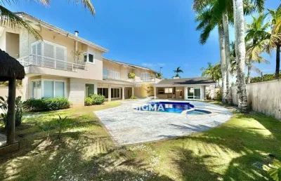 Casa com 7 suítes  à venda, 480 m² por r$ 2.800.000 - jardim acapulco - guarujá/sp