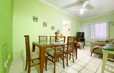 Apartamento com 2 dormitórios à venda, 58 m² por r$ 360.000,00 - jardim astúrias - guarujá/sp