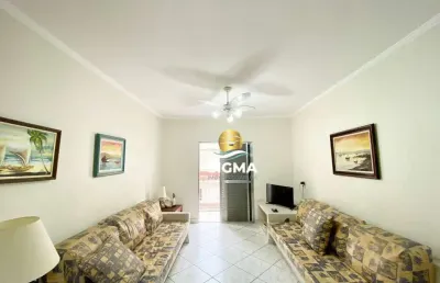Apartamento com 2 quartos sendo 1 suíte à venda, 85 m² por r$ 450.000 - jardim astúrias - guarujá/sp.