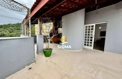 Cobertura à venda, 120 m² por r$ 850.000,00 - pitangueiras - guarujá/sp