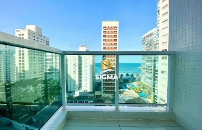 Apartamento com 2 dormitórios à venda, 80 m² por r$ 600.000,00 - jardim astúrias - guarujá/sp