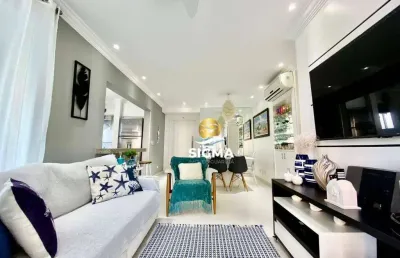 Apartamento com 3 suítes à venda, 130 m² por r$ 950.000 - enseada - guarujá/sp.