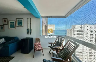 Apartamento à venda, 140 m² por r$ 1.270.000,00 - pitangueiras - guarujá/sp