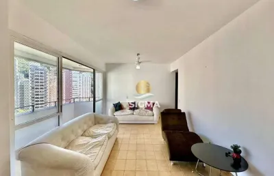 Apartamento com 3 suítes à venda, 140 m² por r$ 585.000 - pitangueiras - guarujá/sp.