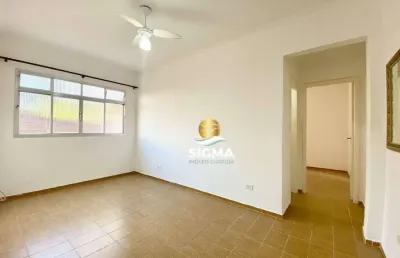 Apartamento com 1 dormitório à venda, 48 m² por r$ 300.000 - tombo - guarujá/sp.