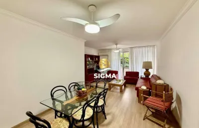 Apartamento com 3 dormitórios à venda, 130 m² por r$ 650.000,00 - pitangueiras - guarujá/sp
