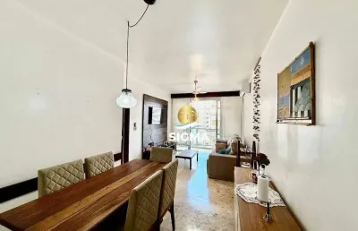 Apartamento com 3 dormitórios à venda, 90 m² por r$ 540.000,00 - pitangueiras - guarujá/sp