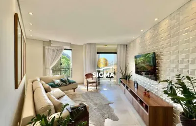 Apartamento com 3 dormitórios sendo 1 suíte  à venda, 116 m² por r$ 850.000 - praia das pitangueiras - guarujá/sp.