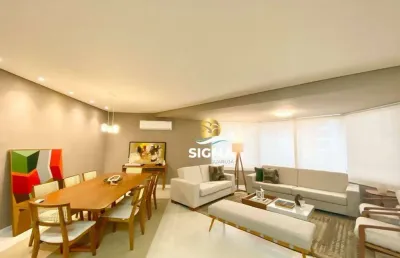 Apartamento com 4 dormitórios sendo 2 suítes à venda, 225 m² por r$ 1.190.000 - pitangueiras - guarujá/sp.