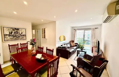 Apartamento com 3 dormitórios à venda, 76 m² por r$ 400.000,00 - enseada - guarujá/sp