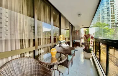 Apartamento com 5 dormitórios sendo 1 suíte à venda, 216 m² por r$ 750.000 - pitangueiras - guarujá/sp.