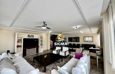 Cobertura com 6 quartos sendo 1 suíte à venda, 239 m² por r$ 1.500.000 - pitangueiras - guarujá/sp.