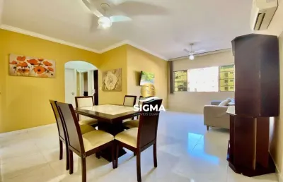 Apartamento com 3 dormitórios sendo 1 suíte à venda, 85 m² por r$ 500.000 - jardim astúrias - guarujá/sp.
