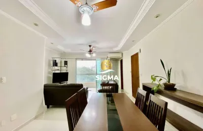 Apartamento com 3 suítes à venda, 100 m² por r$ 765.000 - jardim astúrias - guarujá/sp.