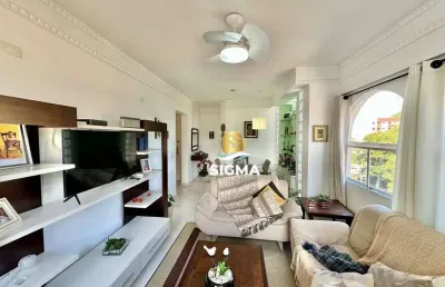 Apartamento com 2 suítes à venda, 70 m² por r$ 450.000 - jardim astúrias - guarujá/sp.