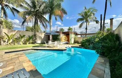 Casa com 4 suítes à venda, 220 m² por r$ 2.300.000 - jardim acapulco - guarujá/sp.