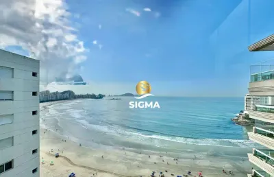 Apartamento com 4 dormitórios à venda, 136 m² por r$ 1.700.000,00 - jardim astúrias - guarujá/sp