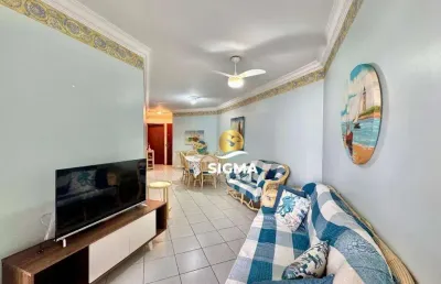 Apartamento com 2 dormitórios sendo 1 suíte à venda, 68 m² por r$ 650.000 - jardim astúrias - guarujá/sp