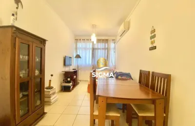Apartamento com 1 quarto à venda, 45 m² por r$ 330.000 - jardim astúrias - guarujá/sp.