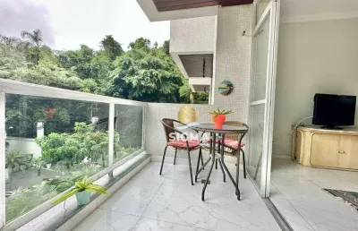 Apartamento com 3 dormitórios, 115 m² - venda por r$ 690.000,00 ou aluguel por r$ 6.854,06/mês - pitangueiras - guarujá/sp