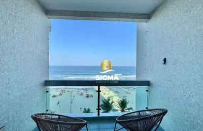 Apartamento com 2 dormitórios sendo 1 suíte  à venda, 110 m² por r$ 700.000 - pitangueiras - guarujá/sp