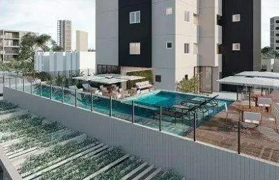 Loft com 2 quartos à venda na Rua Silvino Chaves, Manaíra, João Pessoa