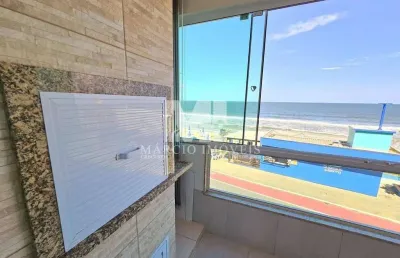 Apartamento frente ao mar - praia central de barra velha/sc