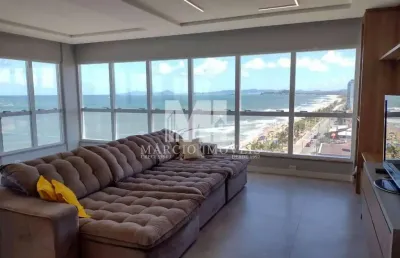 Apartamento frente para o mar 4 suítes com vista para o mar