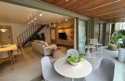 Cobertura pronta para morar na lagoa – 265m² decorada com vista para o cristo redentor