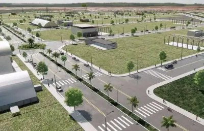 Terreno comercial à venda no loteamento empresarial solaris
