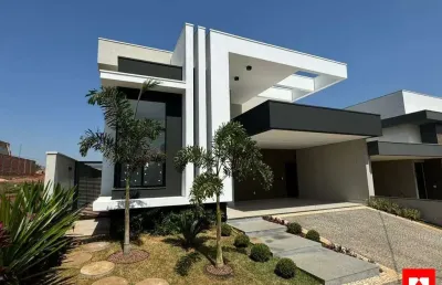 Casa ampla à venda no condomínio residencial jardim firenze, em santa bárbara d'oeste com 3 suítes e 4 vagas de garagem