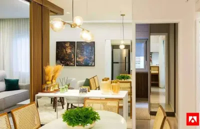 Cobertura à venda no condomínio residencial boulevard de rosé em santa bárbara d'oeste com 2 quartos (1 suíte) e 2 vagas de garagem