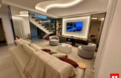 Cobertura triplex à venda no condomínio vivaldi com 3 quartos (3 suítes) e 4 vagas de garagem