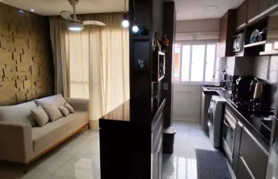 Apartamento planejado à venda no residencial liberty garden, em santa bárbara d'oeste com 2 quartos, sendo 1 suíte e 1 vaga de garagem