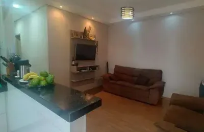 Apartamento à venda no residencial campos verdes em americana com 3 quartos e 1 vaga de garagem.